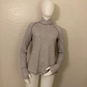Lululemon Warm Your Core Long Sleeve Tee
Tonka Stripe Heathered Slate White 6